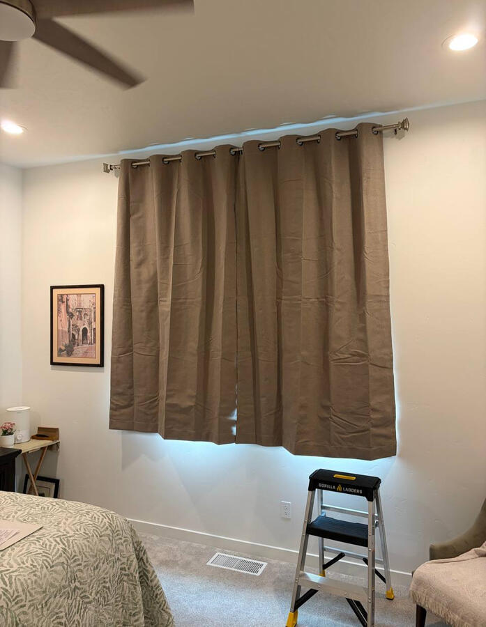 Curtain rods Curtain rods